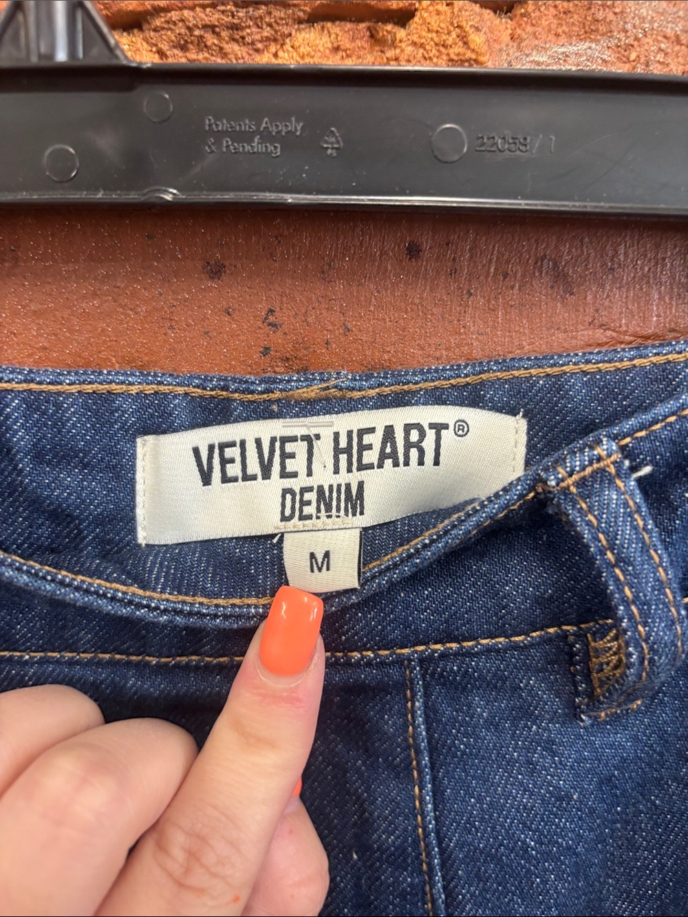 Velvet Heart Dallas Denim Skirt Size Medium - Picture 2 of 3